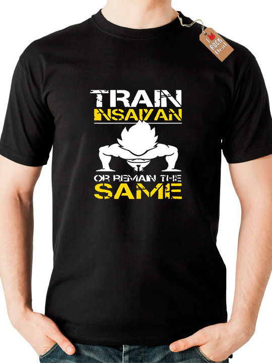 Rock Deal Dragon Ball T-shirt Черна Памучна