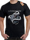 Rock Deal Whitesnake Tricou Negru Din Bumbac