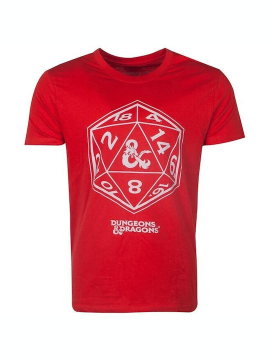 Difuzed T-shirt Red Cotton