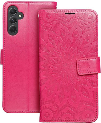 Mezzo Synthetic Leather Book Fuchsia (Galaxy A54)