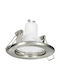 Orno Round Plastic Recessed Spot with Socket GU10 Silver 1pcs