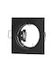 Orno Square Plastic Frame for Spot GU10 Black 55x55cm. 1pcs