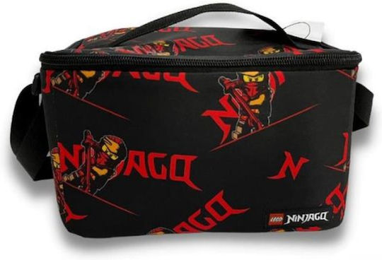 LEGO Ninjago School Insulated Shoulder Lunch Bag Red Ninjago