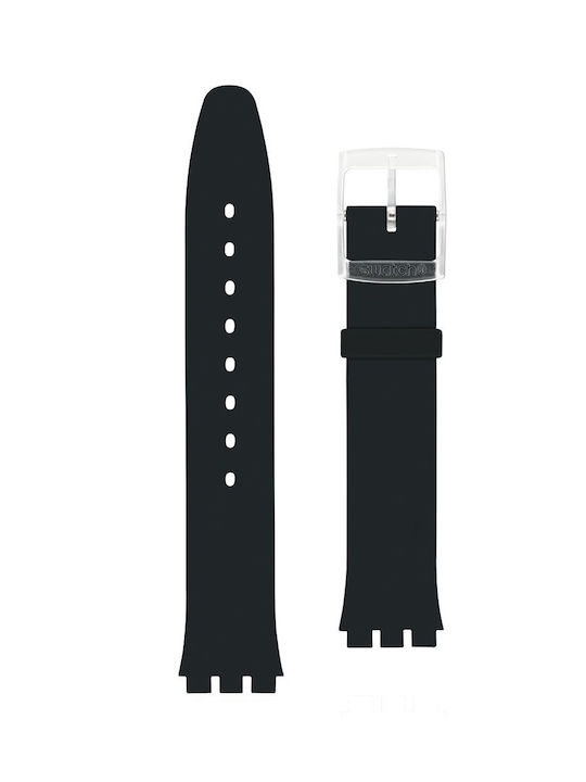 Swatch Rubber Strap Black 16.5mm