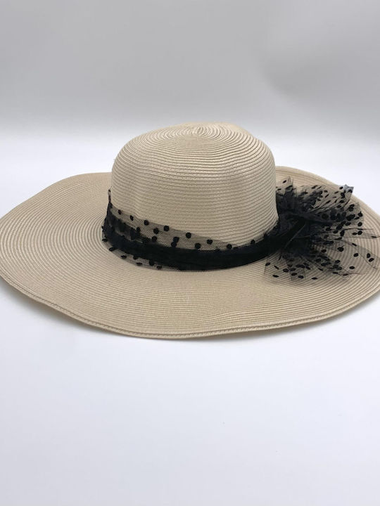 Verde Wicker Women's Hat Black