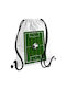 Koupakoupa Soccer Field Football Backpack White