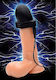 Zeus Electrosex Lightning Hood E-stim für Elektrostimulation in Schwarz Farbe
