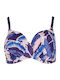 Bikini Top F Cup Purple Style