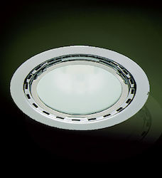 Forma Ideale Round Metallic Recessed Spot Silver 1pcs
