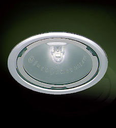 Forma Ideale Round Metallic Recessed Spot Silver 1pcs