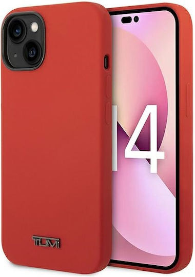 Tumi Back Cover Silicon Roșu (iPhone 14 Plus)