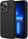 Tumi Umschlag Rückseite Silikon Schwarz (iPhone 14 Pro)