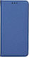 NetOne Book Synthetic Leather Navy Blue (Realme C21Y / C25Y)