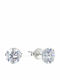 Asimi Body Piercing Обици от Сребърен с Камъни 5mm