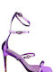 Ligglo Fabric Women's Sandals Purple -PURPLE