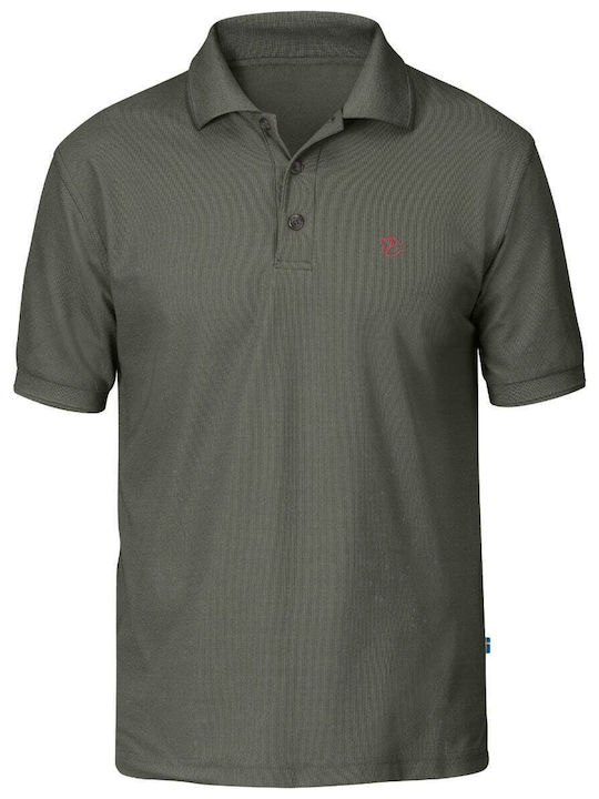 Fjallraven Crowley Polo T-shirt Mountain Grey