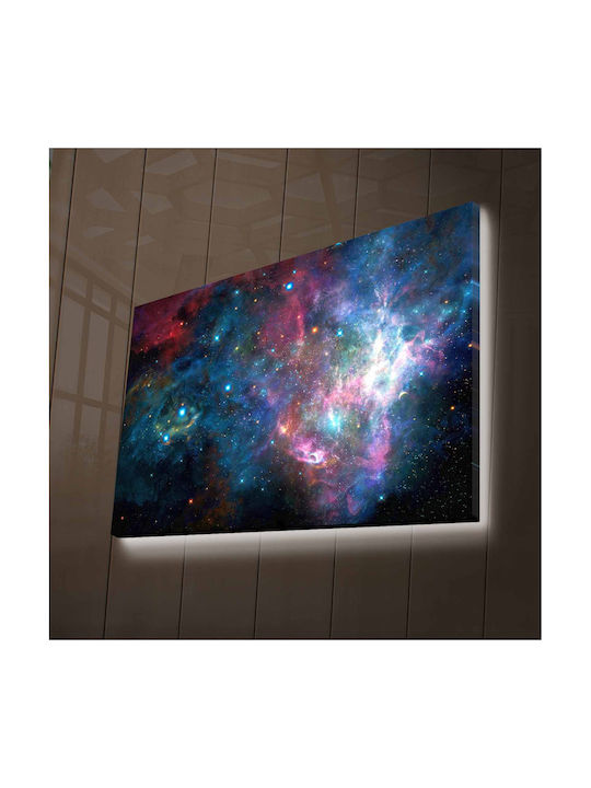 Tablou pe Pânză cu iluminare LED 45x45cm