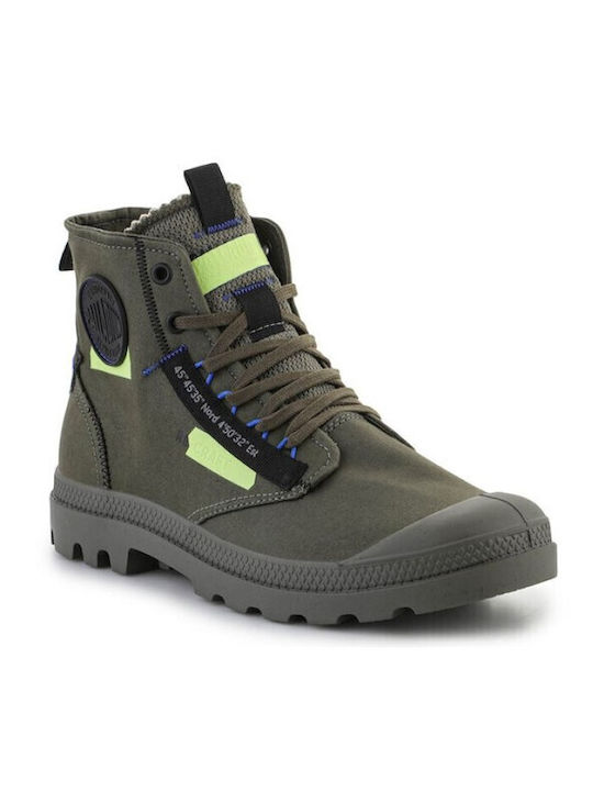 Palladium Pampa Pentru Bărbați Tip Botine Verzi