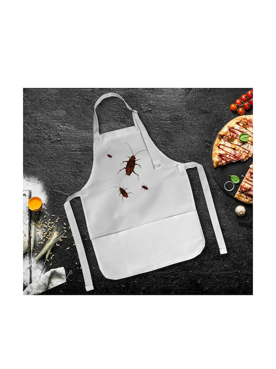 Koupakoupa Șorț de Bucătărie pentru Copii Albă KP_8194_APRON-BBQ-KID 1buc