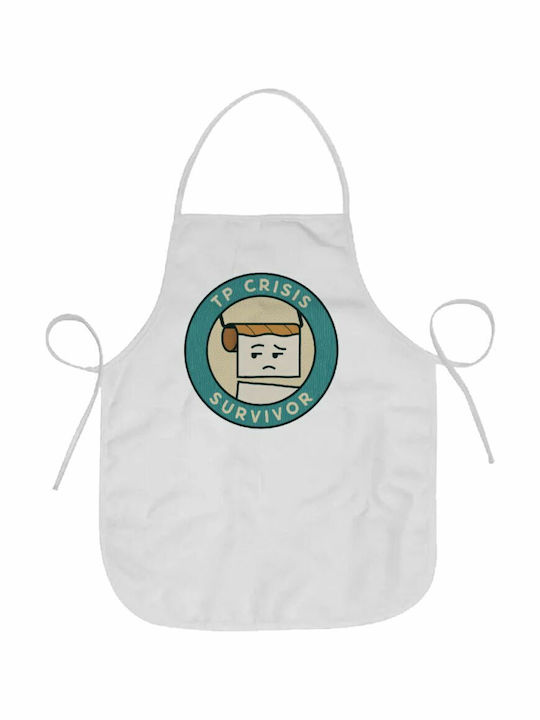 Koupakoupa Apron White 57x57cm