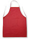 Waterproof Apron Red 86x68cm