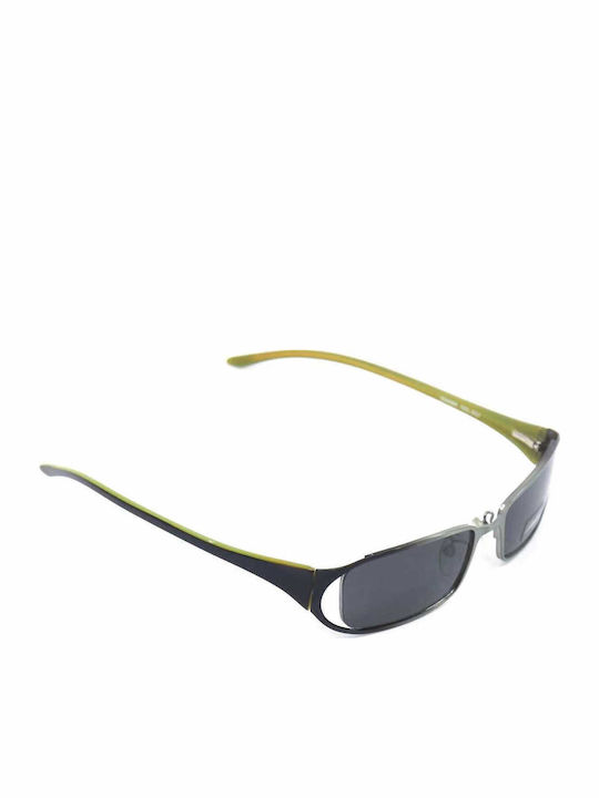 Sting Unisex Sunglasses with Green Metal Frame ...