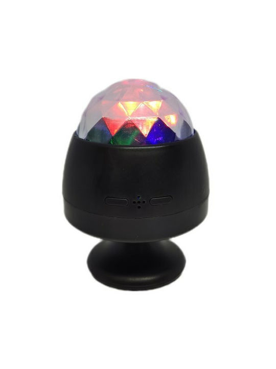 Decorativă Lampă cu Iluminare RGB Lumină de petrecere LED Baterie Negru
