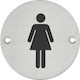 Thirard WC-Schild Frauen mit Länge 76cm 00067531