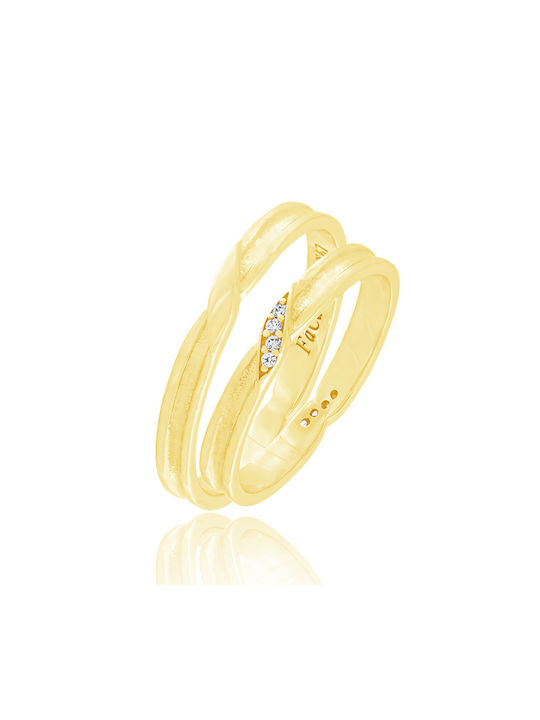 Fa Cad'oro Wedding Ring 14K