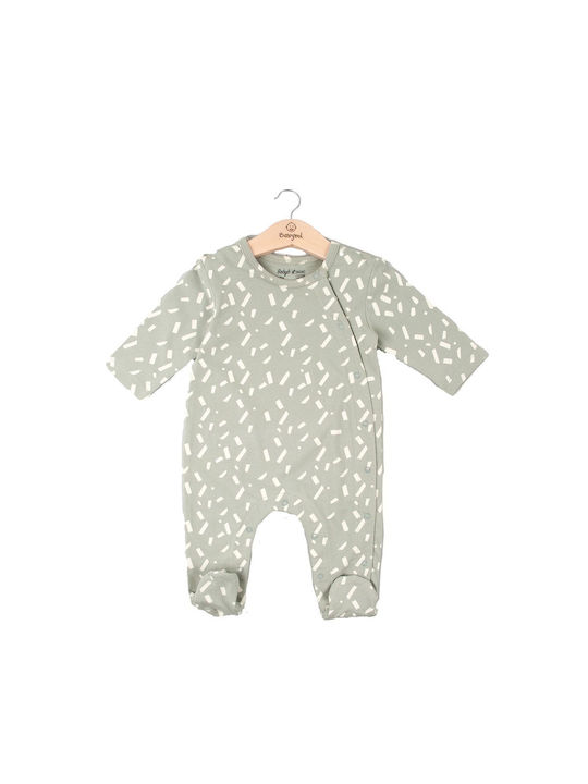 Babybol Baby Bodysuit Set Long-Sleeved Green