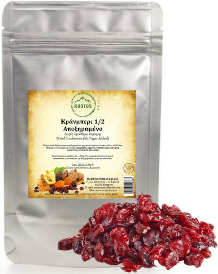 Nostos Pure Cranberries Ψίχα Χωρίς Ζάχαρη 500gr