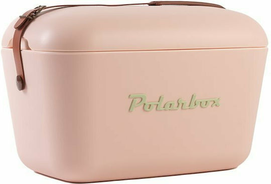 Polarbox Classic & Pop Style Φορητό Ψυγείο 12lt Nude-Olive Green