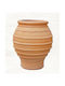 Ceramart Topf Ton Braun 30x30x30cm.
