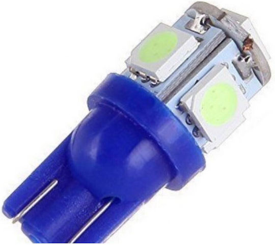 Car Lamp T10 W5W W16W LED 6500K Cold White 12V 1W