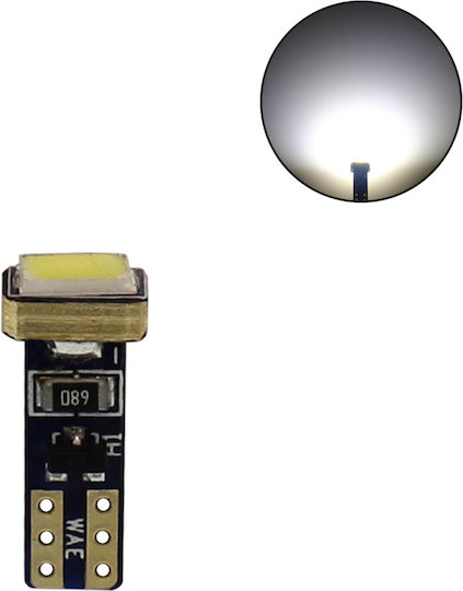 Λάμπα T5 LED 6000K Ψυχρό Λευκό 12V 0.7W 1τμχ