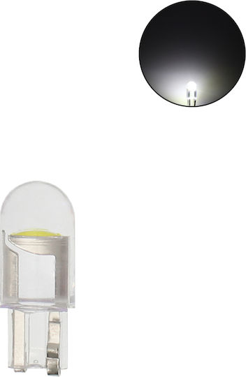 Lamps Car & Motorcycle T10 / W5W LED 6000K Cold White 12V 0.2W 1pcs