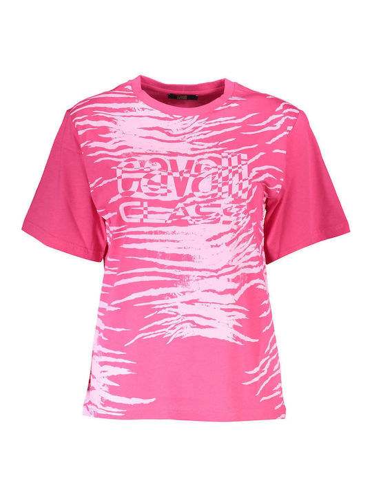 Roberto Cavalli Women's T-shirt Pink QXT62D-JD060-02501