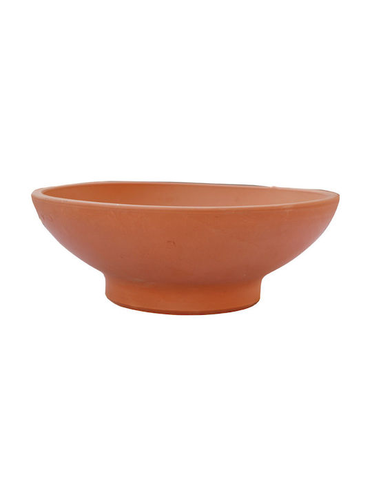 Ceramart Round Pot in Brown Color 1077-42