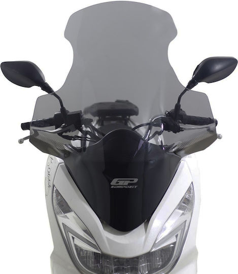 GP Kompozit Motorcycle Windshield & Windscreen Tinted Visor for Honda PCX 125 09330401201380