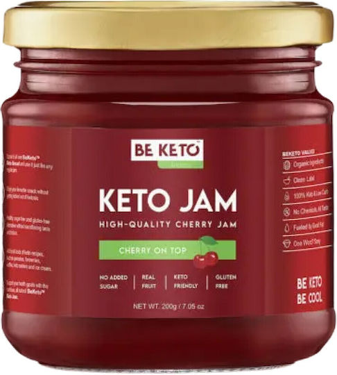 BeKeto Jam with Cherry 200gr