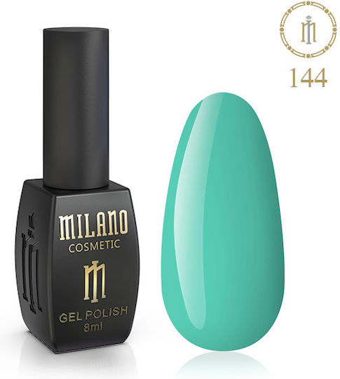 Milano Cosmetic Ημιμόνιμο Βερνίκι Νυχιών 144 8ml