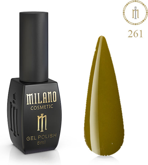 Milano Cosmetic Halb-permanenter Nagellack 261 8ml 1Stück