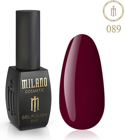 Milano Cosmetic Ημιμόνιμο Βερνίκι Νυχιών 089 8ml