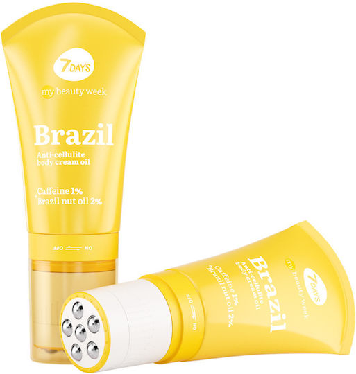 7DAYS Brazil Abnehmen, Cellulite & Wasserretention Creme 130ml