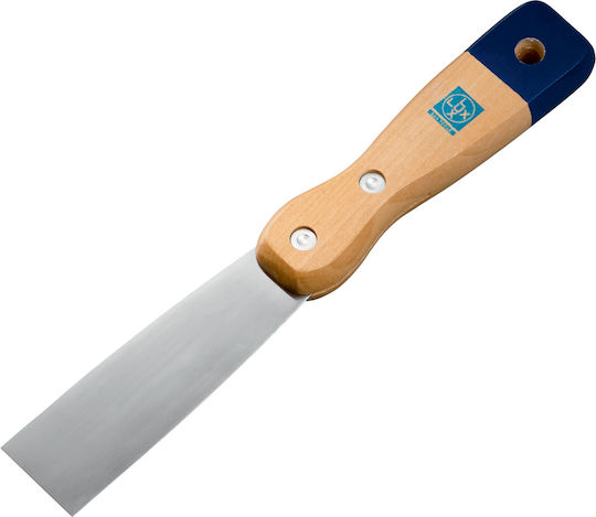 Lux Tools Spatel Metallisch 30mm mit Holzgriff