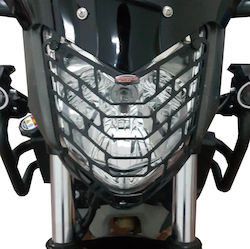 GP Kompozit Motorcycle Headlight Protector Honda NC700X Black