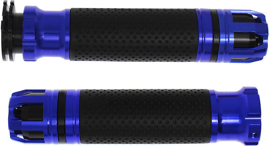 Griffe mit Lenkergegengewichten in Blau Farbe