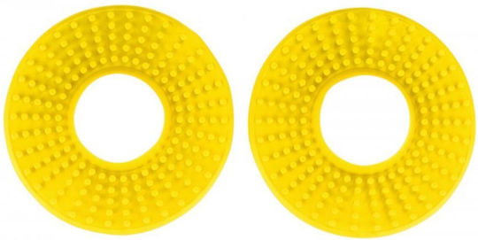 UFO Motorcycle Handlebars Donuts in Yellow color
