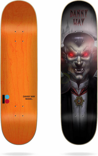 Plan B Dracula Danny 8.5" Σανίδα Shortboard Μαύρη
