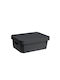 Cyclops Plastic Storage Box with Lid Gray 36x27.5x13.5cm